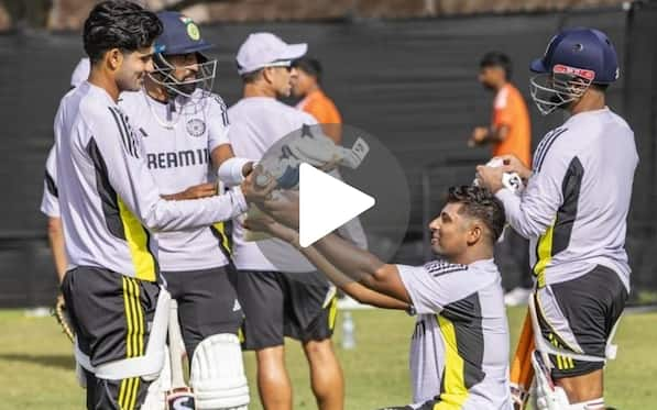 [Watch] Shubman Gill And Sarfaraz Khan's Bromance Ahead Of BGT Opener Goes Viral